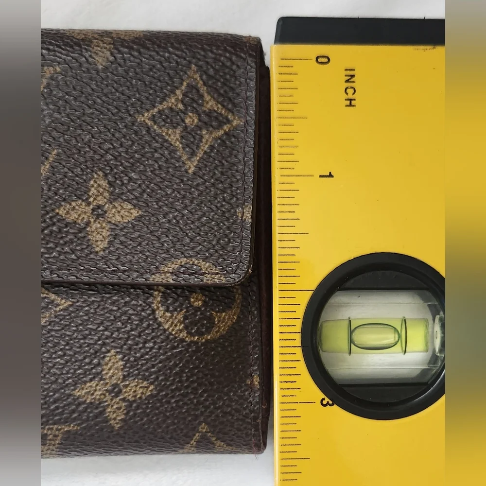 Louis Vuitton Brown Monogram Canvas Compact Wallet